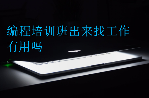 編程培訓班出來找工作有用嗎