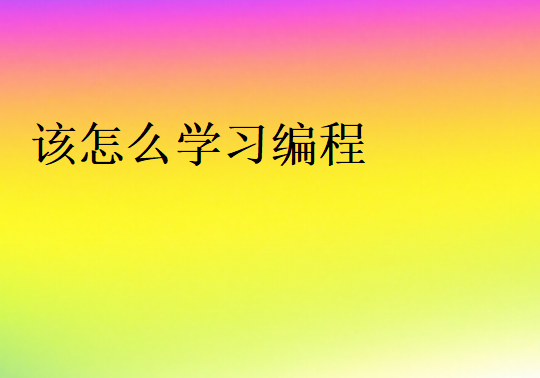 從零開始教你學(xué)編程
