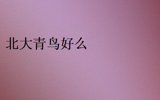 中博教育好么